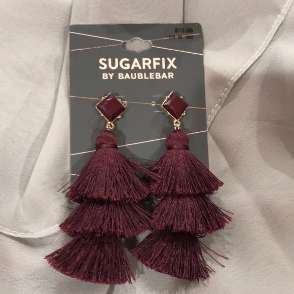 BaubleBar Jewelry - Baublebar Sugarfix Tassle Earrings - brand new